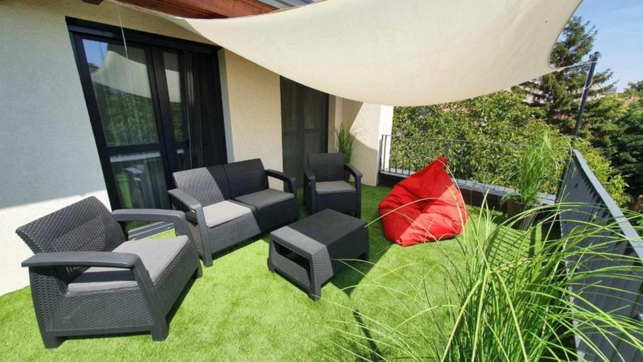 Sun Terrace Mini Penthouse Bestern Szeged Exteriör bild